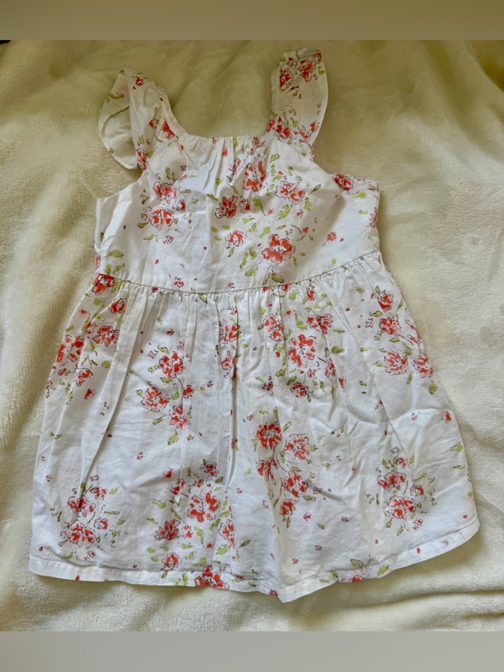 Carter’s Floral Ruffle Strap Dress, 24M